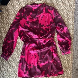 Zara satin effect mini dress WORN ONCE